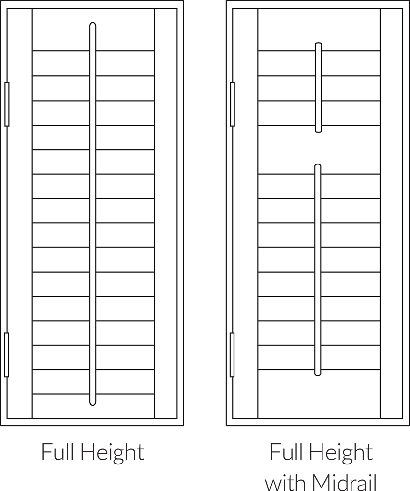 Full Height & Full Height with Midrail
